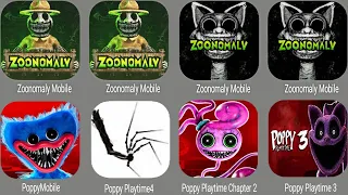 Poppy Playtime 4,Poppy Playtime Chapter 3,Poppy 2,Poppy Mobile Full Gameplay,Zoonomaly Mobile