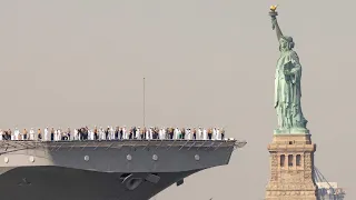 Fleet Week sails into NYC with 'Parade of Ships'