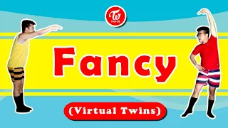 TWICE "Fancy" Dance Cover by D1 & D2 - The Virtual Twins (with Scribble Animation Effect)