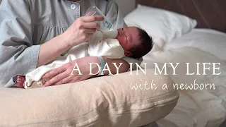 A day in the life with a newborn baby and mom/Postpartum Hospitalization in Japan