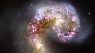 Zoom into the Antennae Galaxies