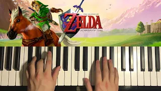 How To Play - Zelda: Ocarina of Time Theme (Piano Tutorial Lesson)