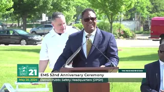 52nd Anniversary of EMS in Detroit Celebration Ceremony