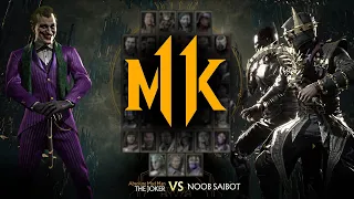 Mortal Kombat 11 - The Joker vs. The Batman Who Laughs (Noob Saibot)