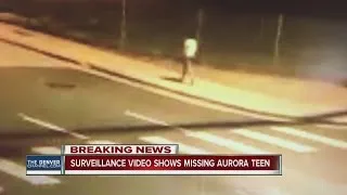 Surveillance video shows missing teen the morning of her disappearance