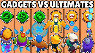 GADGETS vs ULTIMATES | WHICH IS BETTER SKILL? | BRAWL STARS OLYMPICS