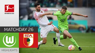 VfL Wolfsburg - FC Augsburg 2-2 | Highlights | Matchday 26 – Bundesliga 2022/23