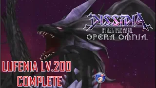 Dissidia FF Opera Omnia JP - Arc 2 Chapter 11-2 Lufenia Difficulty  LV.200 Complete