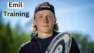 Emil Ruusuvuori Has The Most Satisfying Tennis Training