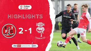 Fleetwood Town v Lincoln City highlights