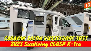 2023 Sunliving C60SP X-Tra Interior and Exterior Duseldorf Caravan Salon 2022