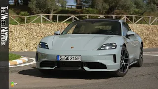 2024 Porsche Taycan | Shade Green | Driving, Exterior