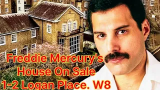 Freddie Mercury's House On Sale 1-2 Logan Place. W8 #freddiemercury #queen