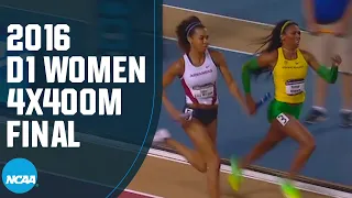 Women's 4x400m Relay - 2016 NCAA indoor track and field championships