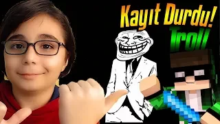 KAYIT DURDU TROLL !!! | MİNECRAFT EGG WARS BKT