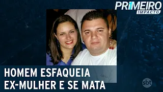 Homem esfaqueia ex-mulher e se mata em São Paulo | Primeiro Impacto (28/04/21)