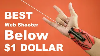 How To Make The Amazing Spider-Man Web Shooter | Below $1 Dollar !!
