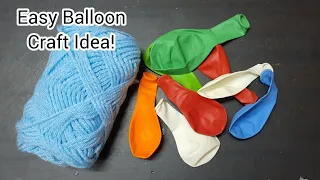 Balloon craft in tamil| Easy balloon craft ideas | Tamil crafts | Priyauma