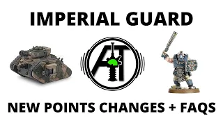 Imperial Guard /   Astra Militarum - Points Changes and FAQs