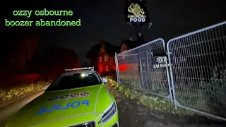 abandoned pub police come in - abandoned places uk