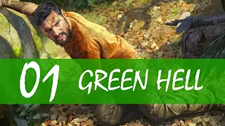 Green Hell Gameplay PC Let's Play Part 1 (PSYCHOLOGICAL SURVIVAL)