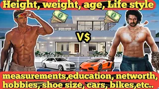 Hrithik Roshan vs Prabhas || Body composition, Lifestyle, Net worth, cars, bikes, etc..|| jh fitness