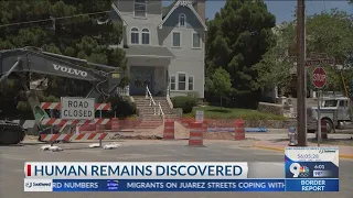 Human remains found under street near Sunset Heights