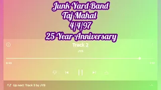 Junkyard Band 🥁🎸JYB🎙🎤Taj Mahal🕺🏾🔊4/4/97(25 year Anniversary)🎼🍾#versus 🔥💥