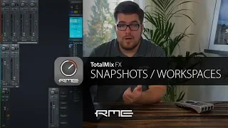 TotalMix FX for Beginners - Snapshots & Workspaces