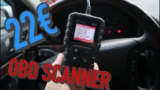 BILLIGER GEHTS NICHT!  OBD Diagnosegerät für 22€ !