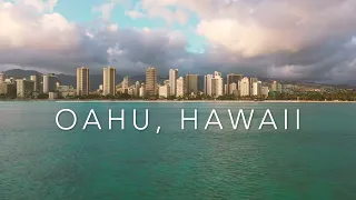 OAHU - Waikiki, Surfing, Honolulu, Diamondhead 4K