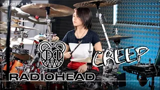 Radiohead - Creep | Drum cover by Kalonica Nicx