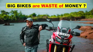 BIG BIKES are WASTE of MONEY in India 💥