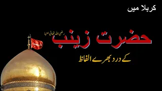 Karbala mein Hazrat Zainab(R.A) ka Marsia | Maulana Tariq Jameel