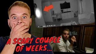 IT’S BEEN A SCARY COUPLE OF WEEKS IN OUR HAUNTED HOUSE | POLTERGEIST UPDATE | LAINEY AND BEN