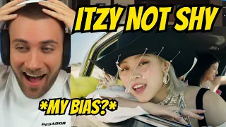 NEW MIDZY reacts to ITZY “Not Shy” M/V (HOW GOOD ARE THEY???)