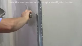 How to Finish Metal Drywall Corner Bead