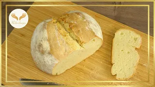 Du brauchst nur 5 Minuten um dieses saftige Brot zu backen!