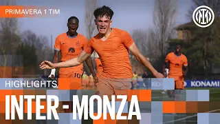 STOPPAGE-TIME STUNNER 💥 | INTER 2-1 MONZA | U19 HIGHLIGHTS | CAMPIONATO PRIMAVERA 1 23/24 ⚽⚫🔵