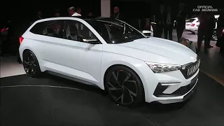 2019 Skoda Vision RS 245HP FIRST LOOK, INTERIOR u0026 EXTERIOR WALKAROUND DESIGN