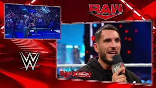 Johnny Gargano vs Omos || Raw 21 November 2022