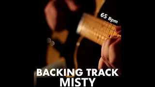 Misty - Backing Track - Play Along - 65 Bpm - Drums, Bass & guitar