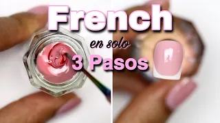 Pinta un French en solo 3 pasos 💅🏻 FÁCIL Y RÁPIDO!!