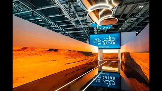 Immersive AV – Qatar Pavilion at WTM 2022