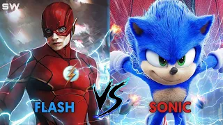 Sonic vs. Flash - Who is more faster | Super Showdown | Explained in hindi | Superworth