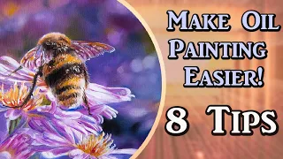 8 Oil Painting Tips for Beginners 😍