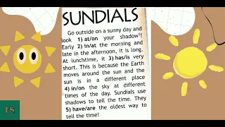 Sundials   #EnglishStream