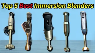 Best Immersion Blender: Top 7 Hand and Stick Blenders