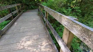 Hiking on Waterfall Trails