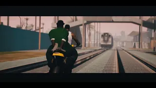 GTA: San Andreas Remastered - Follow the damn train in 4K